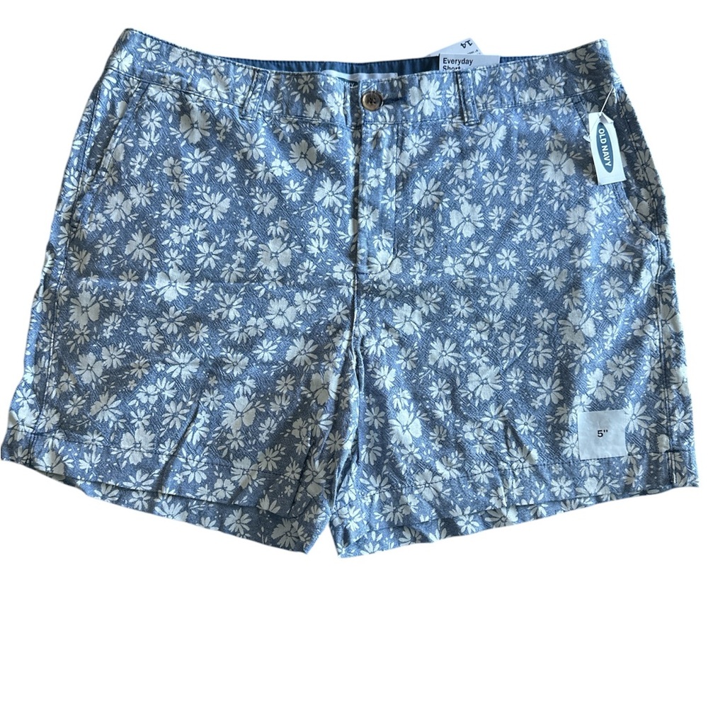 Blue Floral Women’s Everyday Shorts